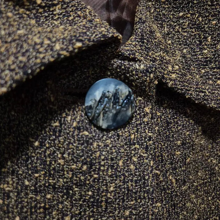 [BUNJANG] Vintage Tweed Skirt Suit Set / (세일)JPN일본빈티지 브라운 트위드 정장 스커트 셋업
