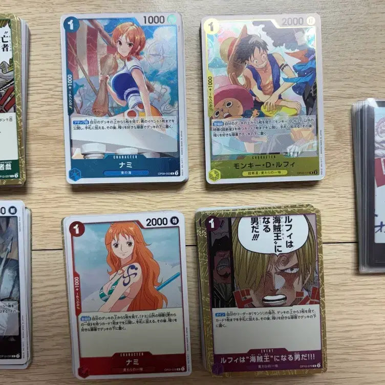 [SOLD OUT] 원피스카드 레어 &amp; 명장면 패렐 돈 카드 일괄 155장 판매