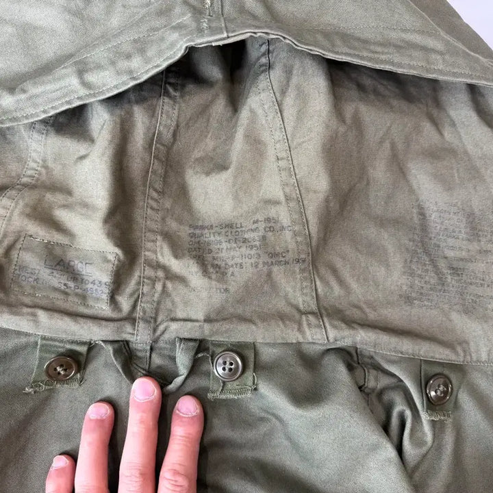 [BUNJANG] Original M51 Fishtail Parka L Size / 귀한 오리지널 M51 피쉬테일 진나단 L(민트급 풀셋트)