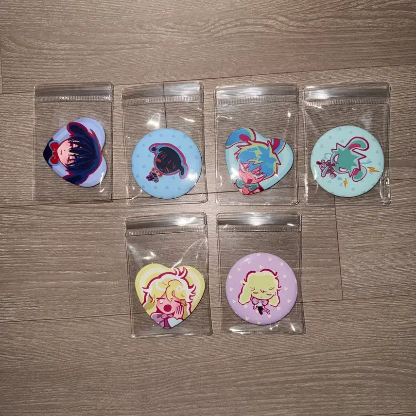 [BUNJANG] Alien Stage Ivan Till Luca Full Set Can Badge / [캔뱃지]에일리언스테이지 에이스테 이반 틸 루카 풀셋
