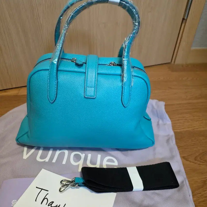 [BUNJANG] Vunque Talk Tote Medium Turkey Blue Bag / 분크 토크 토트 미디움 터키 블루 새상품