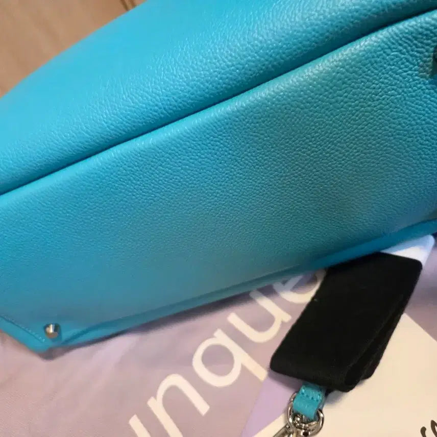 [BUNJANG] Vunque Talk Tote Medium Turkey Blue Bag / 분크 토크 토트 미디움 터키 블루 새상품