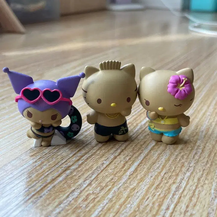 [BUNJANG] Sanrio Tanning Figure Bundle Set / 태닝 산리오 가챠 일괄