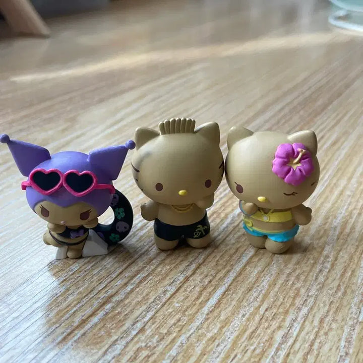 [BUNJANG] Sanrio Tanning Figure Bundle Set / 태닝 산리오 가챠 일괄