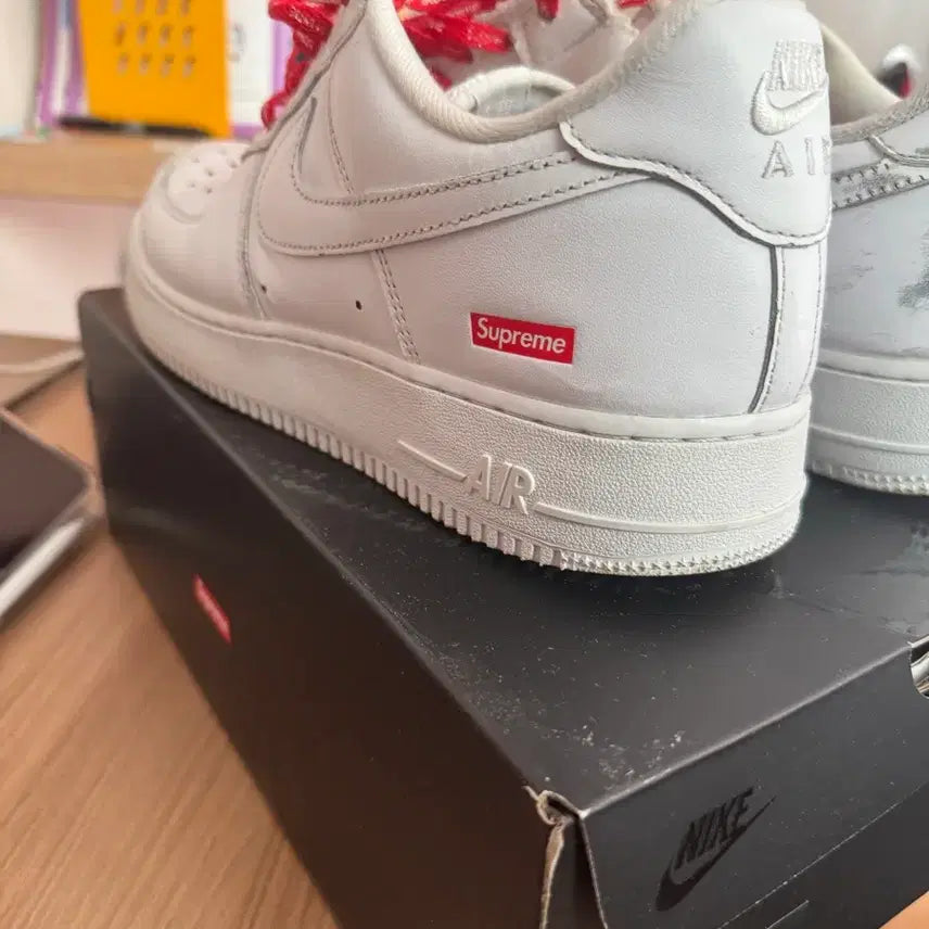 [BUNJANG] Air Force Supreme 280 Full Package / 에어포스슈프림 280 풀박스 (크림구매 , 세탁완료 ) 마지막 가격내림