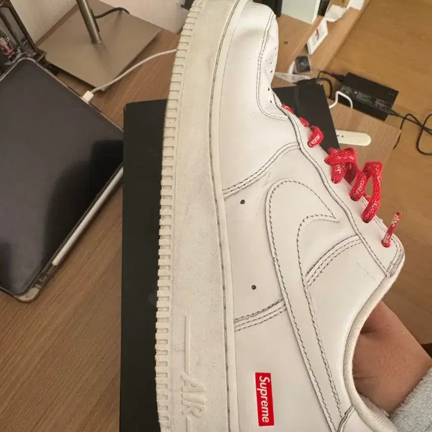 [BUNJANG] Air Force Supreme 280 Full Package / 에어포스슈프림 280 풀박스 (크림구매 , 세탁완료 ) 마지막 가격내림