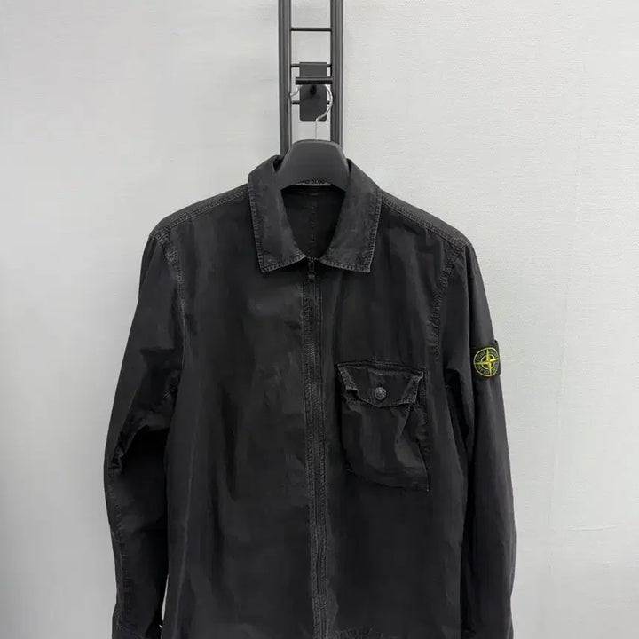 [BUNJANG] Stone Island Overshirt Jacket XL Black / [세븐럭셔리샵] (XL) 스톤아일랜드 오버셔츠 자켓