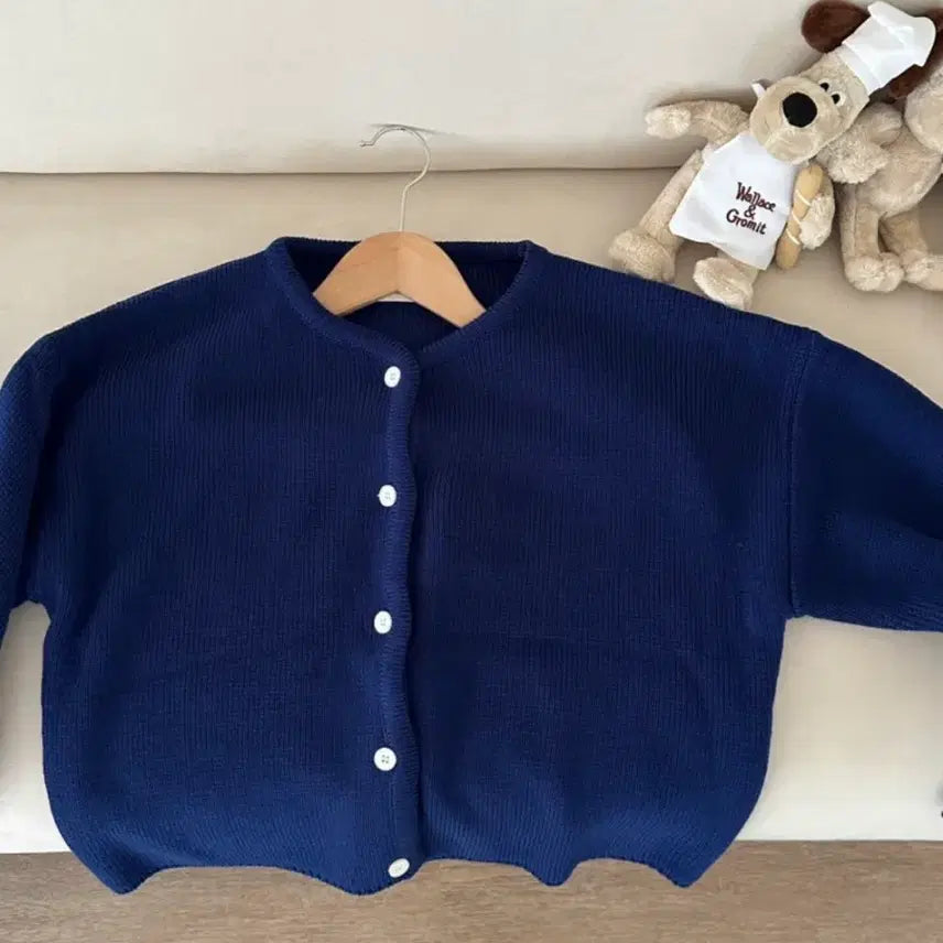 [BUNJANG] Zigzag Madeline Button Cardigan / 새상품) 지그재그 마들렌 버튼 가디건