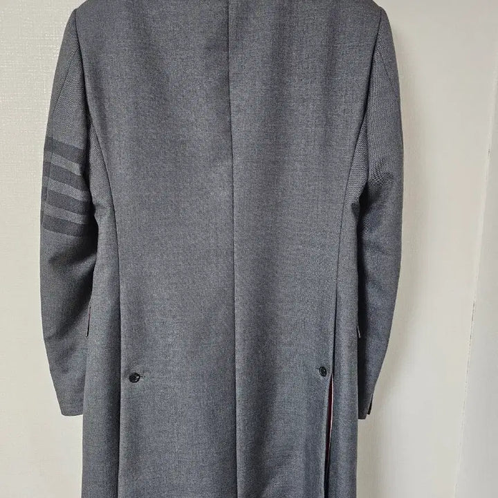 [BUNJANG] Thom Browne Gray Wool Jacket & Coat Set / 톰브라운 하이암홀 그레이 울 쟈켓+코트세트(1/백화점정품)