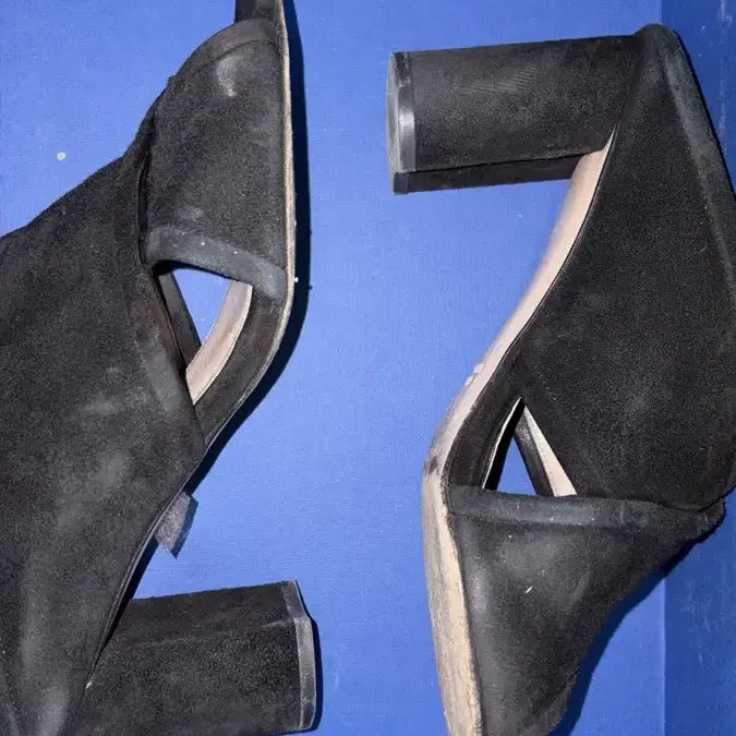 [BUNJANG] Stuart Weitzman Black Mule (Size 39) / 스튜어트 와이츠먼 블랙 뮬 39