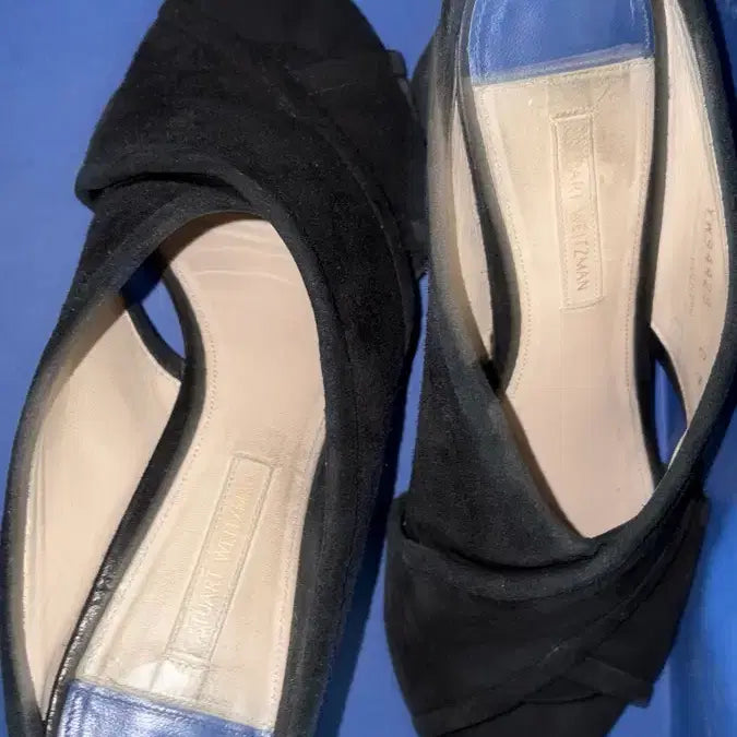[BUNJANG] Stuart Weitzman Black Mule (Size 39) / 스튜어트 와이츠먼 블랙 뮬 39