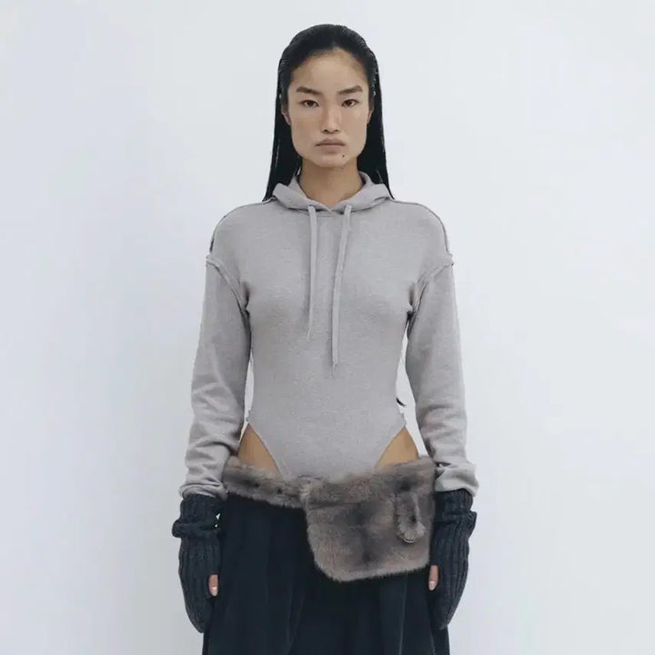 [BUNJANG] Open YY Hoodie Suit Grey S / 오픈와이와이 후디 수트 그레이 S