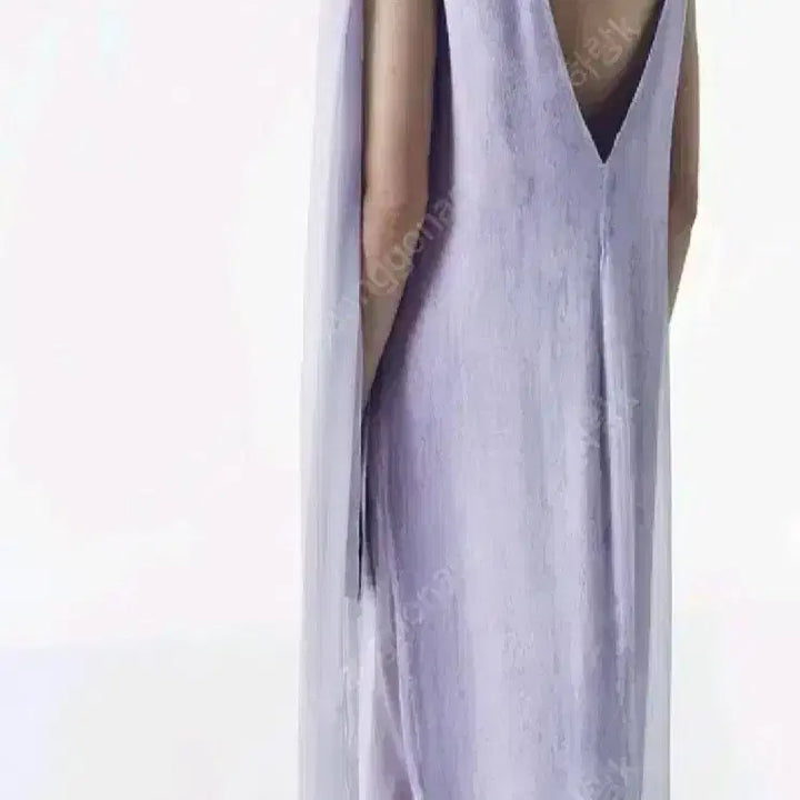 [BUNJANG] Zara Printed Fluid Dress - M / zara 자라 스카프 디테일 프린트 플루이드 원피스 - M