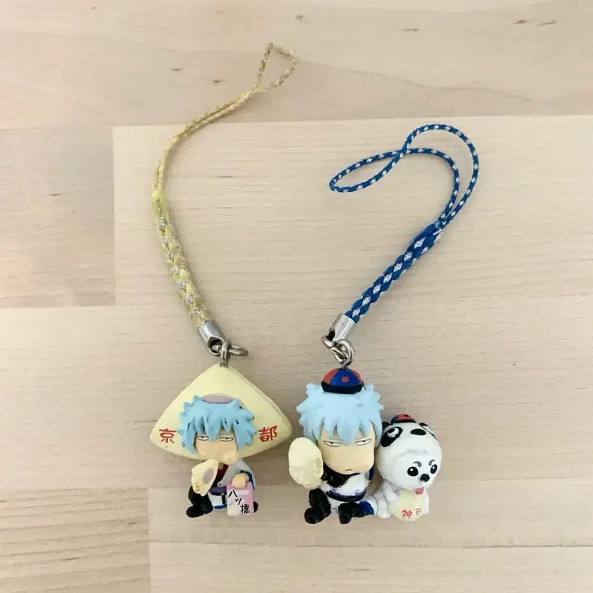 [BUNJANG] Gintama Gintoki Mascot Strap Keyring Bundle Set / 은혼 지역한정 긴토키 마스코트 스트랩 키링 일괄 세트
