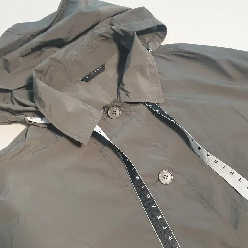 [BUNJANG] Sisley Windbreaker Jacket / 시슬리 바람막이 바스락 롱후드 점퍼