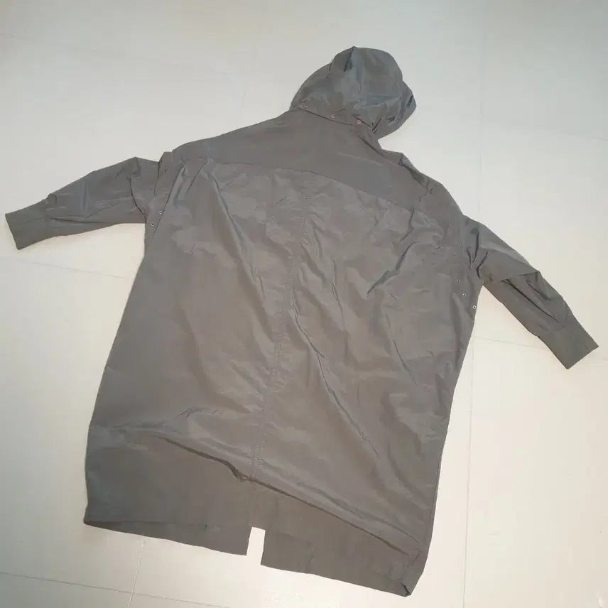 [BUNJANG] Sisley Windbreaker Jacket / 시슬리 바람막이 바스락 롱후드 점퍼