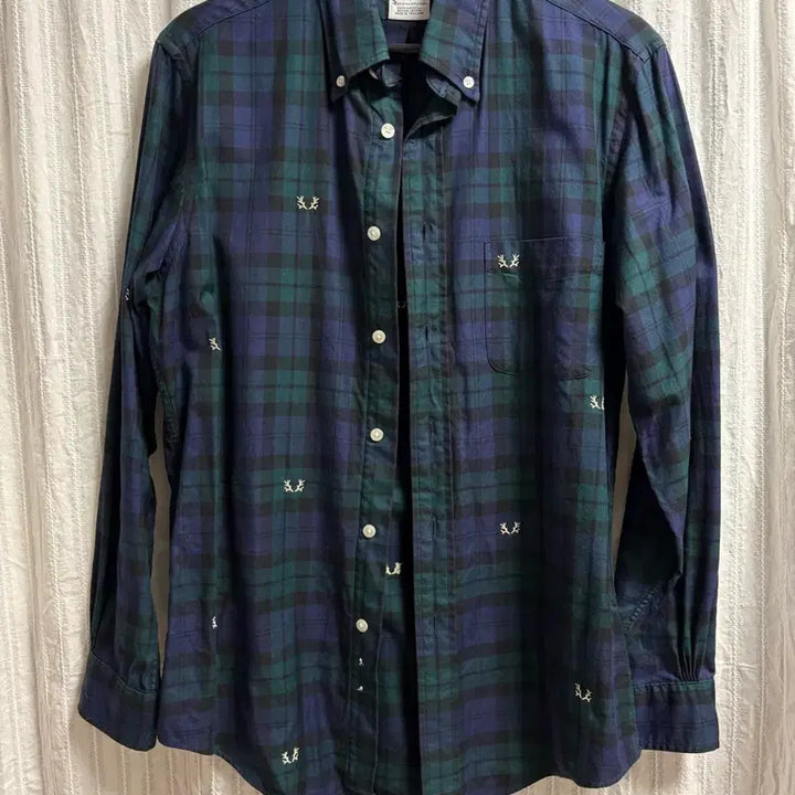 [BUNJANG] Brooks Brothers Blackwatch Check Shirt S Size / 브룩스 브라더스 블랙워치 체크 셔츠 s사이즈
