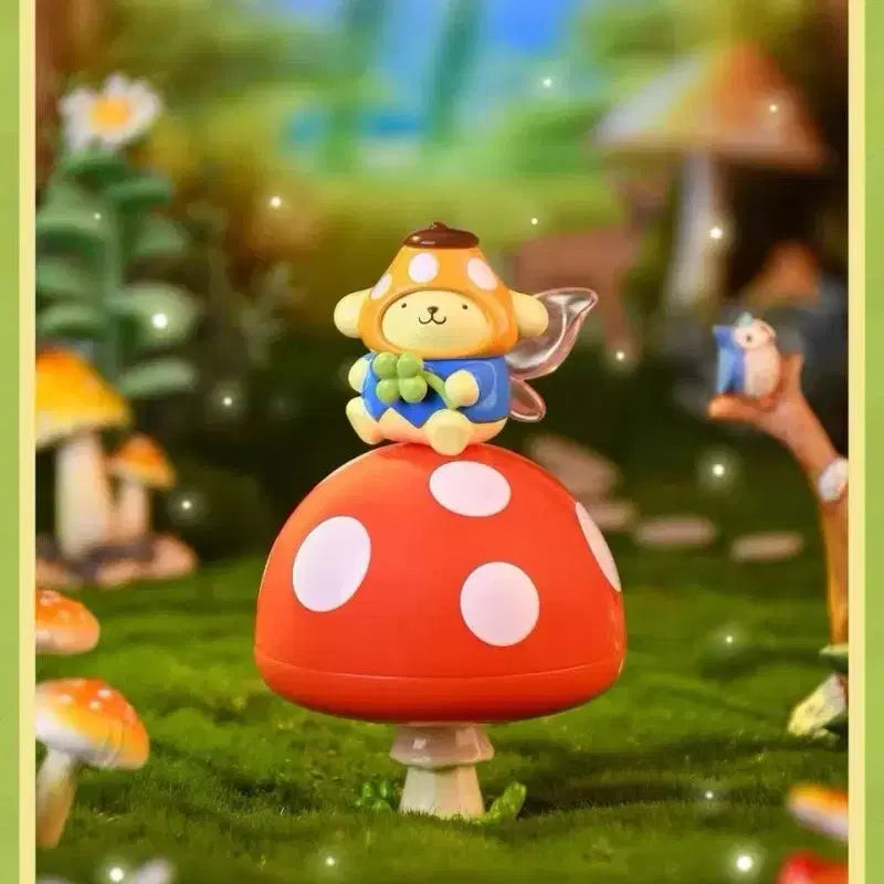 [BUNJANG] Sanrio Pompompurin Mushroom Series Figure / [미개봉] 산리오 랜덤 피규어 > 폼폼푸린 버섯 시리즈