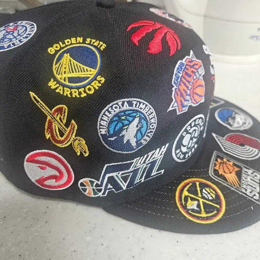 [BUNJANG] New Era NBA All-Star Embroidered Snapback Hat / 빅사이즈 뉴에라 NBA올스타자수 스냅백 모자