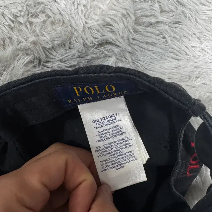[BUNJANG] Polo Ralph Lauren Black Ball Cap / 폴로 볼캡 블랙