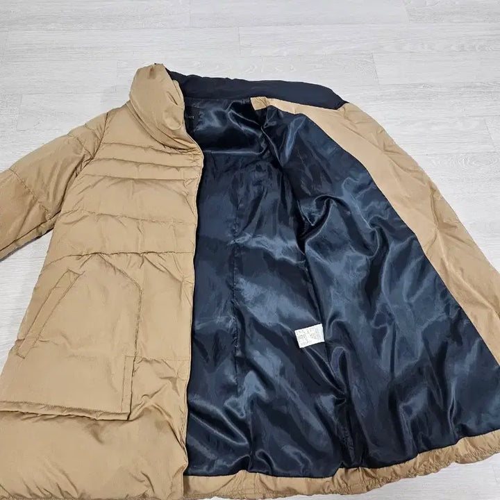 [BUNJANG] Beige Neck Padding & Fur Muffler Set / 베이지색 넥 패딩 + 퍼 머플러 세트