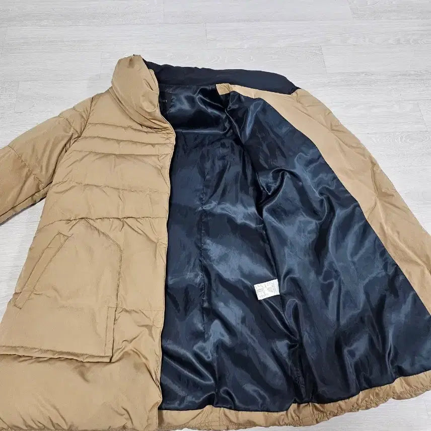 [BUNJANG] Beige Neck Padding & Fur Muffler Set / 베이지색 넥 패딩 + 퍼 머플러 세트