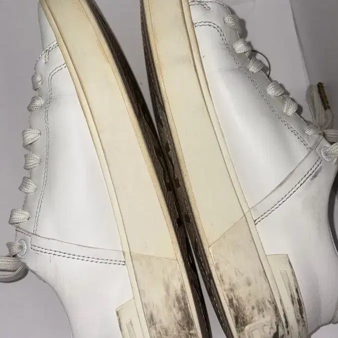 [BUNJANG] Balmain White Sneakers / 발망 화이트 스니커즈