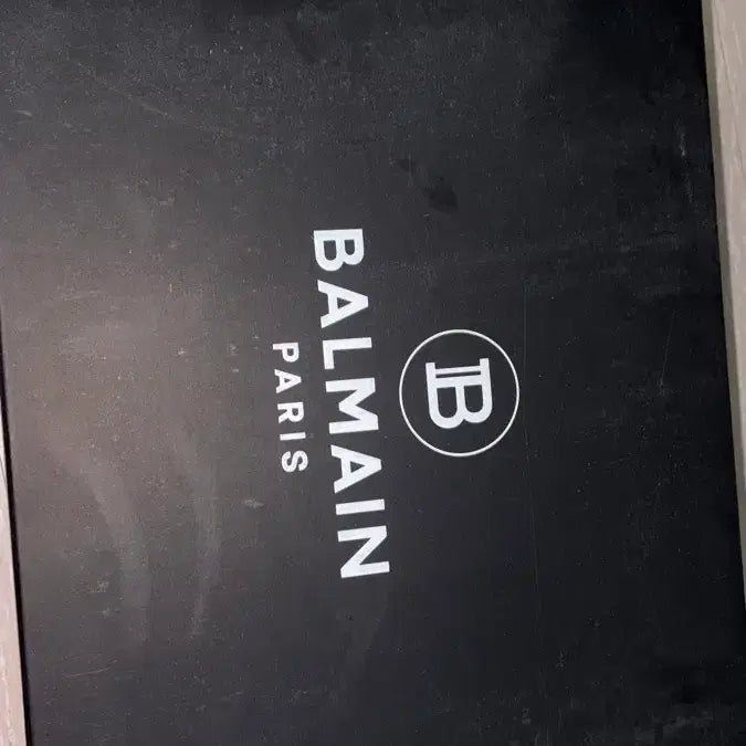 [BUNJANG] Balmain White Sneakers / 발망 화이트 스니커즈