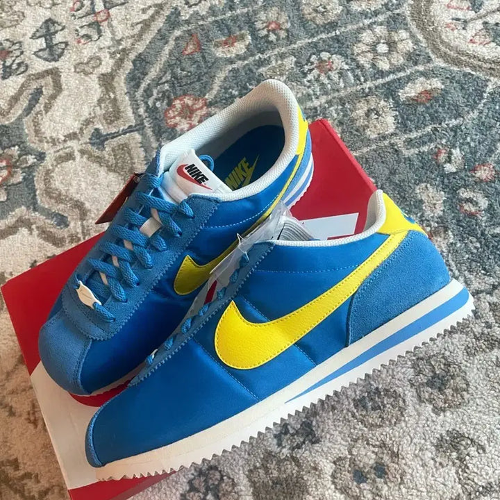 [BUNJANG] Nike Cortez Photo Blue Mens Shoes / 나이키 코르테즈  포토 블루 세일 (새제품,270)