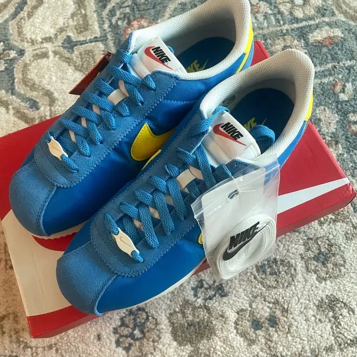 [BUNJANG] Nike Cortez Photo Blue Mens Shoes / 나이키 코르테즈  포토 블루 세일 (새제품,270)