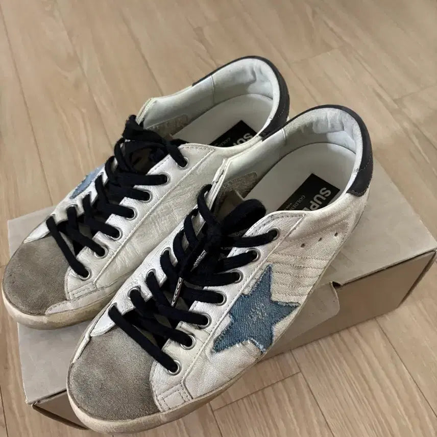 [BUNJANG] Golden Goose Blue Star Sneakers / 골든구스 블루스타