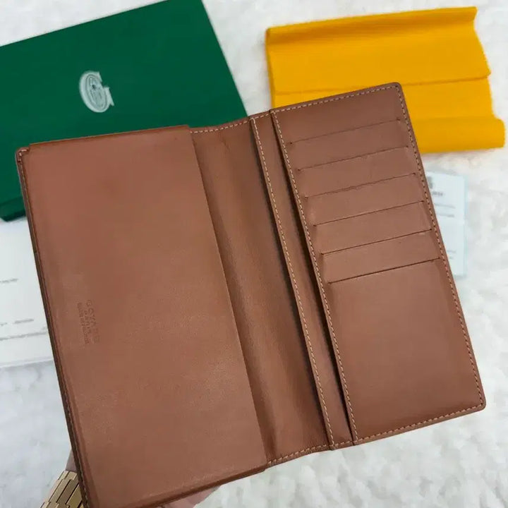 [BUNJANG] Goyard Lambert Saint-Lambert Long Wallet Black Tan / [세븐럭셔리샵] 고야드 램버트 생랑베르 장지갑