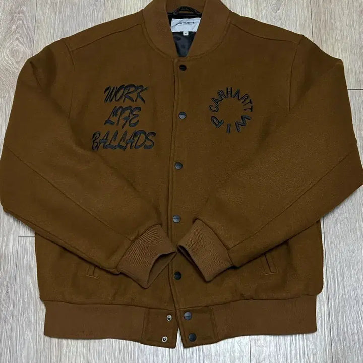 [BUNJANG] Carhartt WIP Varsity Bomber Jacket / [M] 칼하트wip 바시티 붐버 자켓