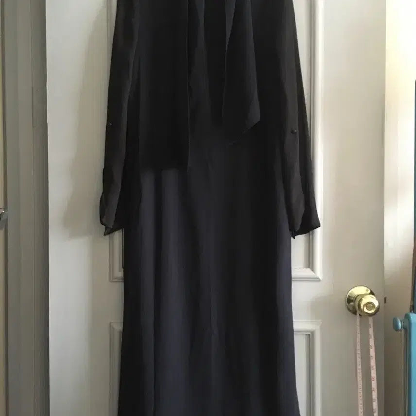 [BUNJANG] Time Maxi Scarf Long Dress / 타임 스카프 롱 맥시 원피스 82-94-160사이즈