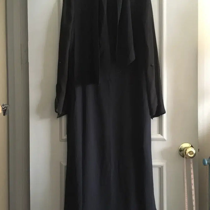 [BUNJANG] Time Maxi Scarf Long Dress / 타임 스카프 롱 맥시 원피스 82-94-160사이즈