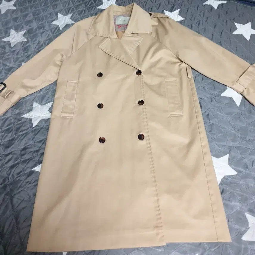 [BUNJANG] 1159 Studio Trench Coat (Beige) (S) / 1159스튜디오 링 트렌치코트 베이지 (S)