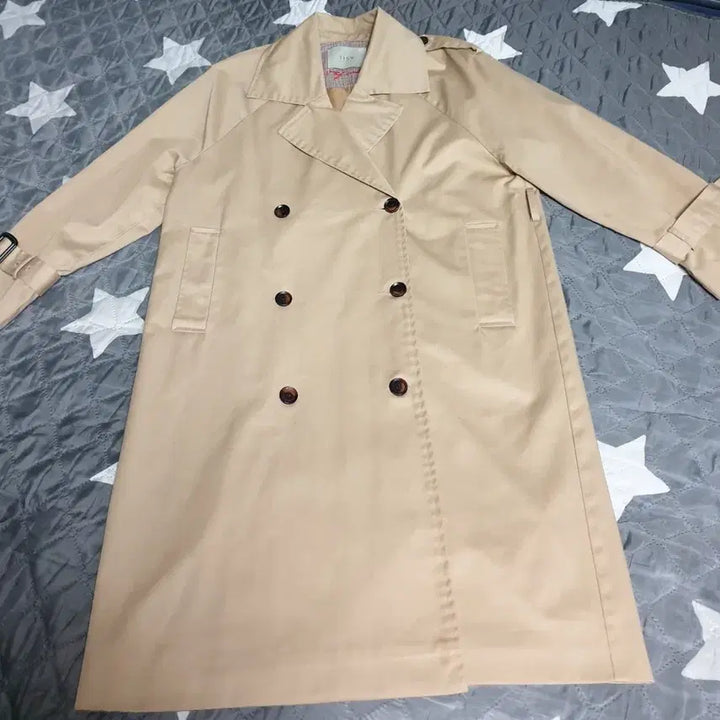 [BUNJANG] 1159 Studio Trench Coat (Beige) (S) / 1159스튜디오 링 트렌치코트 베이지 (S)