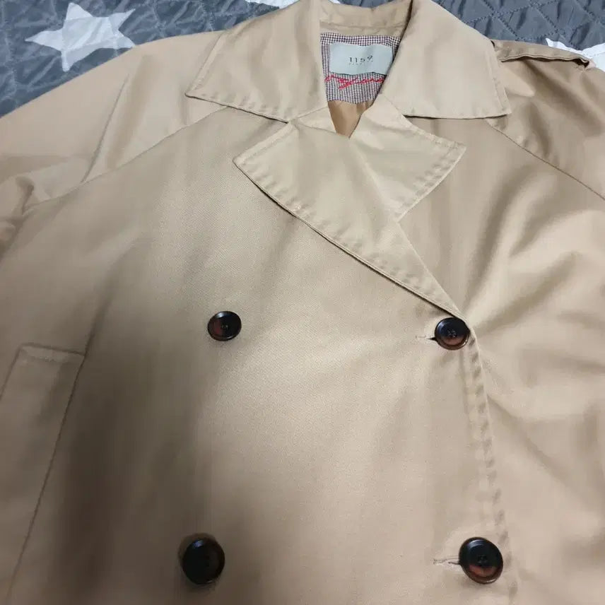[BUNJANG] 1159 Studio Trench Coat (Beige) (S) / 1159스튜디오 링 트렌치코트 베이지 (S)