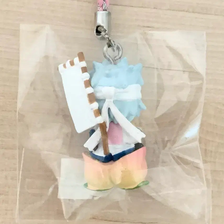 [BUNJANG] Gintama Local Limited Peach Gintoki Mascot Strap Keyring / 은혼 지역한정 복숭아 긴토키 마스코트 스트랩 키링