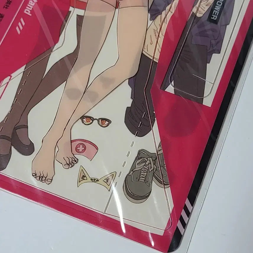 [BUNJANG] Chainsaw Man Power Clear Stand / 체인소맨 원서 한정 파워 클리어 스탠드 미개봉 옷입히기