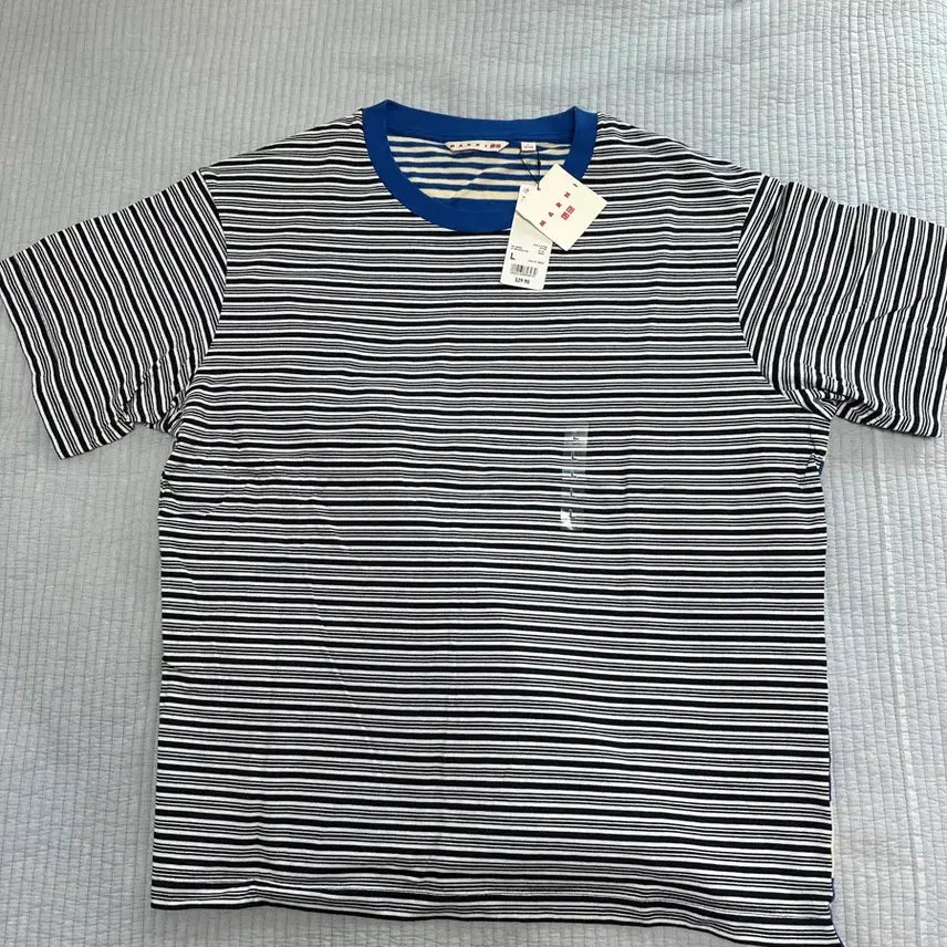 [SOLD OUT] 마르니 스트라이프 반팔 티셔츠