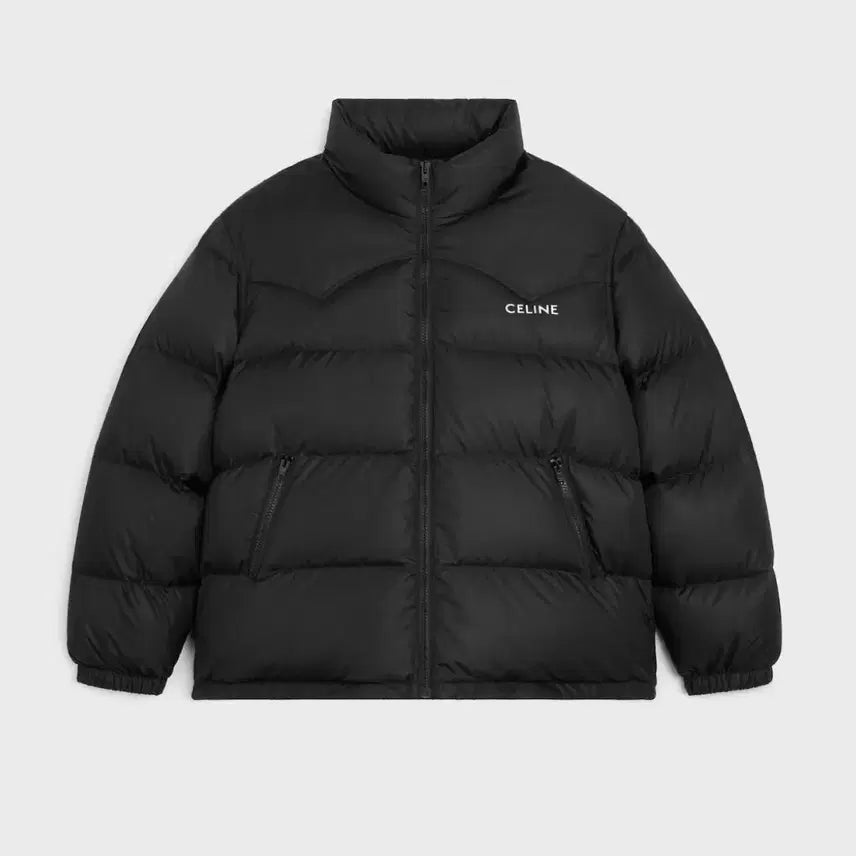 [BUNJANG] Celine Puffer Jacket Black 50 / 셀린느 푸퍼 패딩 50