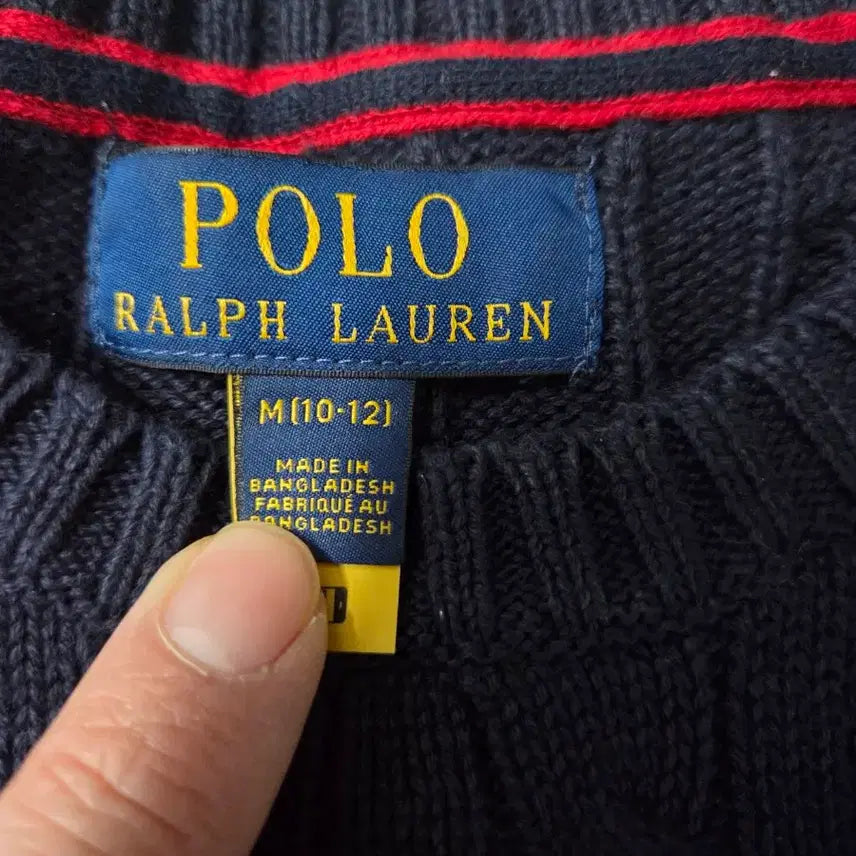 [BUNJANG] Sweater Navy Color / 폴로케이블 스위터 네이비컬러 상태 S