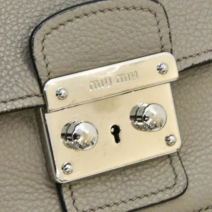[BUNJANG] Miu Miu Madras Crossbody Bag / 미우미우 마드라스 크로스백(정품)