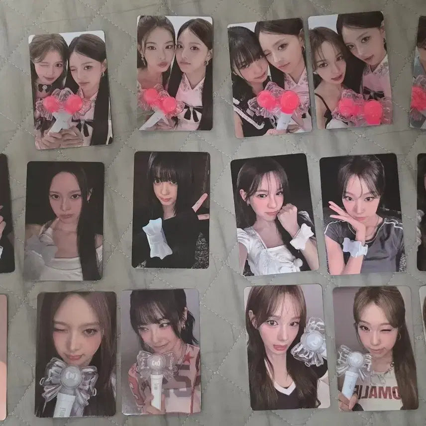 [BUNJANG] Izuna Cheering Stick Photocard Bundle Set / 이즈나 응원봉 포카 밴드 포카 유닛 포카 앙도합니다