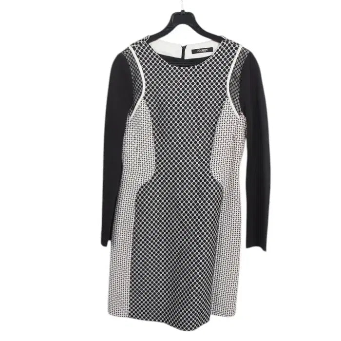 [BUNJANG] Jook Color Block Formal Dress / 여성66/ 주크 배색 정장 원피스 하객룩 BK 2-4