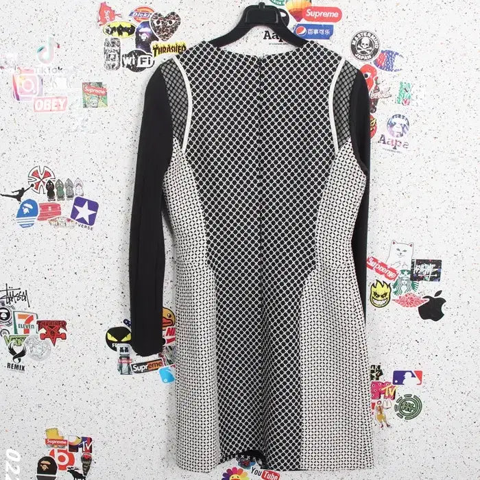 [BUNJANG] Jook Color Block Formal Dress / 여성66/ 주크 배색 정장 원피스 하객룩 BK 2-4
