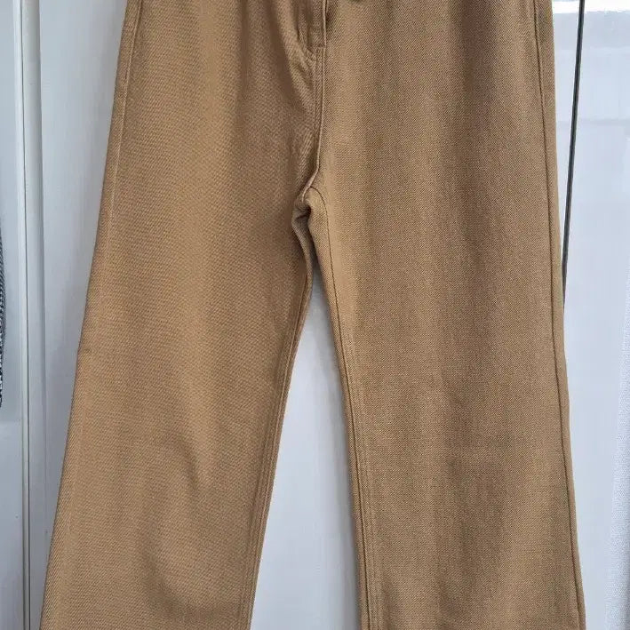 [BUNJANG] LIST Wide Camel Pants (New) / LIST 와이드 카멜색상 팬츠(새상품)
