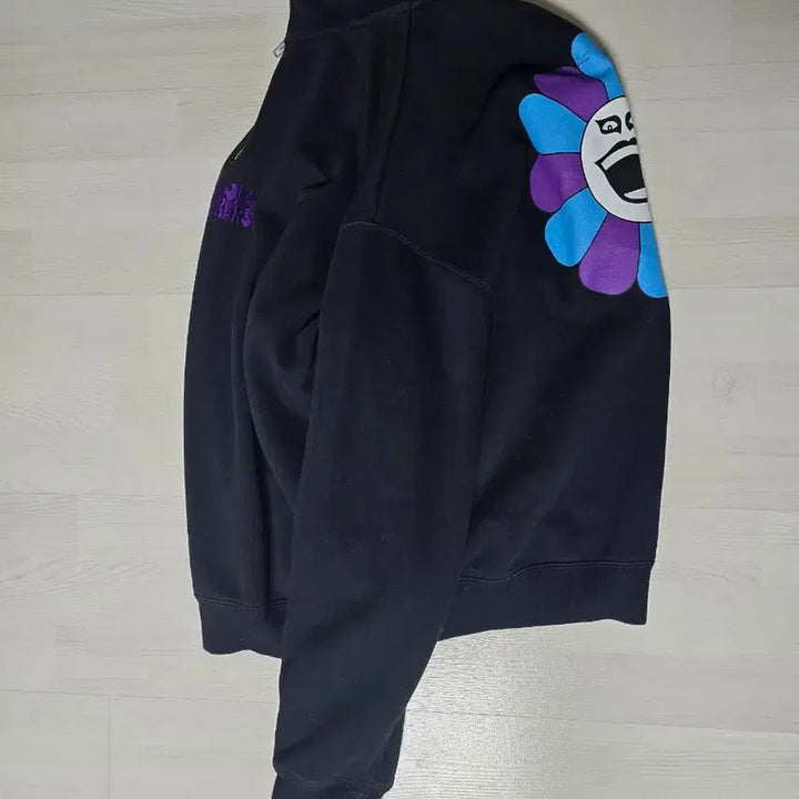 [BUNJANG] PUNKDRUNKERS Half-Zip Sweatshirt Black / 펑크드렁커스 반집업 맨투맨 블랙