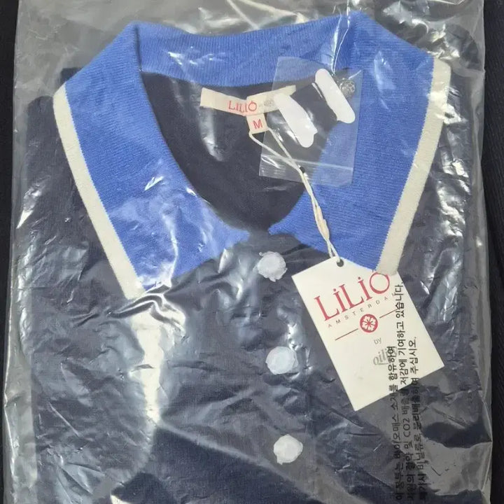 [BUNJANG] Lillio by O'Lillio Silk Cashmere Collar Knit Sweater / (새상품) 릴리오 by 오일릴리 실크 캐시미어 카라 니트